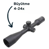 Continental x6 4-24x50 ARI Tactical Tüfek Dürbünü - 3