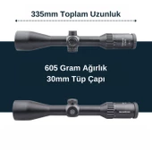 CONTINENTAL 2-12X50 HUNTING SFP TÜFEK DÜRBÜNÜ - 4