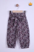 Babyhola %100 Pamuk 1-4 Yaş Kız Çocuk Jogger Tek Alt Pantolon 12784 - 3