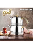 Kahramanlar KAH 1018-G Çaydanlık Enza Gold Orta Boy - 2