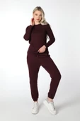 KADIN UZUN KOLLU BİSİKLET YAKA TİŞÖRT   S MÜRDÜM - 2