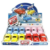 Vosvos Araba - Sürtmeli Desenli MAVİ - JW567-060 thumbnail 4