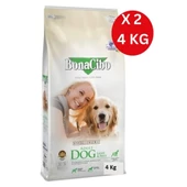 BonaCibo Adult Dog Lamb & Rice Kuzu Etli ve Pirinçli Yetişkin Köpek Maması 4 kg x 2 Paket - 1