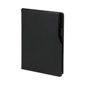 Termo Deri Yüzeyli Kalem Tutuculu Lastikli Çizgili Defter - 1