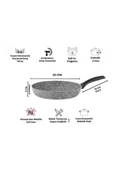 Taç TAÇ 3467 Tava Ultra Granit 20 CM - 2
