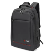 MACK MCC-006 15.6" OFFICE USB GİRİŞLİ NOTEBOOK SIRT ÇANTASI SİYAH - 2