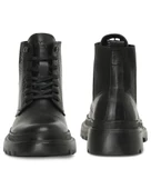 İnci Boris 4Pr Erkek Siyah (40-45) Deri Bot - 5