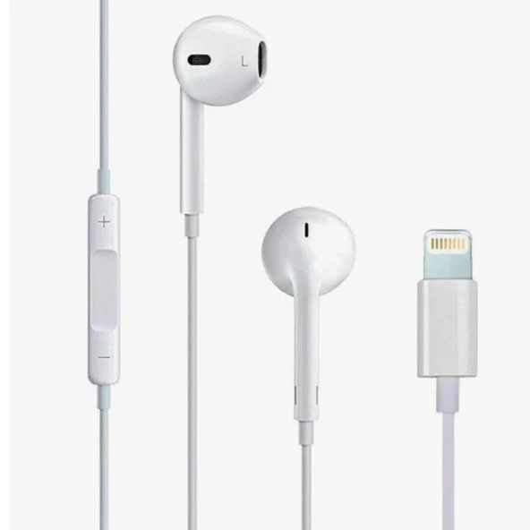 Kulaklı İphone Ucu Çıkışlı Pop Up Kulak içi Yumuşak Kontrol Tuşlu Aksesuar - 3