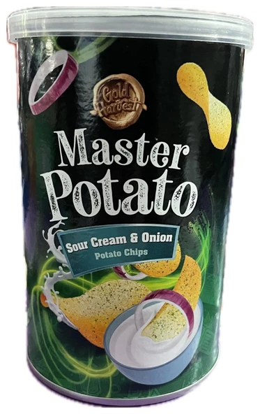 MASTER POTATO SOĞAN EKŞİ KREMALI CİPS 60GR