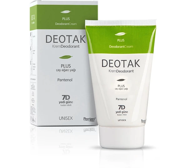 Deotak Krem Deodorant Unisex 35ML Plus (Çay Ağaçı Yağı)