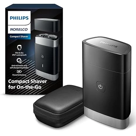 Philips Norelco Taşınabilir Erkek Islak/Kuru Yüz Tıraş Makinesi Şarjlı - Pq888/81