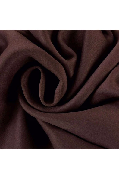 Kahve Blackout Karartma Fon Perde Güneşlik Pilesiz Extraforlu Düz Dikim - 5