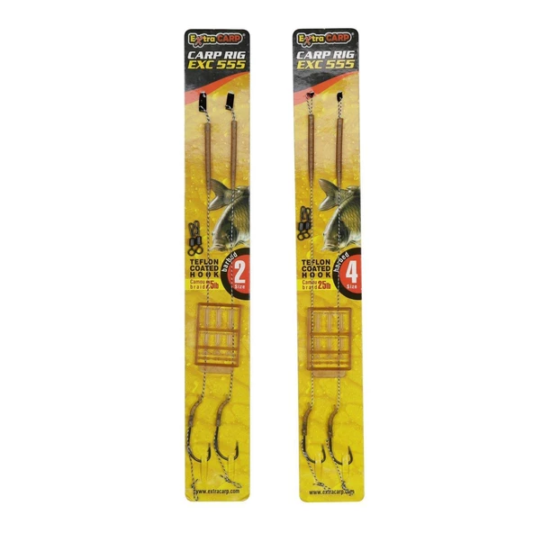 Exc 555 Sazan Boili Takımı Teflon İğneli 25lb - 2
