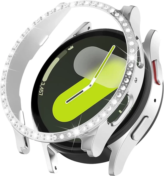 Samsung Galaxy Watch 4 5 6 7 FE 40 mm TEK SIRA Taşlı Kasa Koruyucu (Ekran Koruyucusuz) TEKSIRA ürün görseli