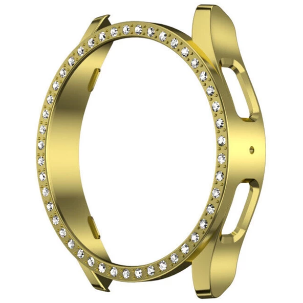 Samsung Galaxy Watch 4 5 6 7 FE 40 mm TEK SIRA Taşlı Kasa Koruyucu (Ekran Koruyucusuz) TEKSIRA - Resim 9