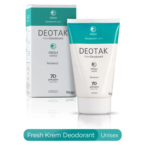 Deotak Krem Deodorant Unisex 35ML Fresh (Mentol) (5 Li Set) - 3