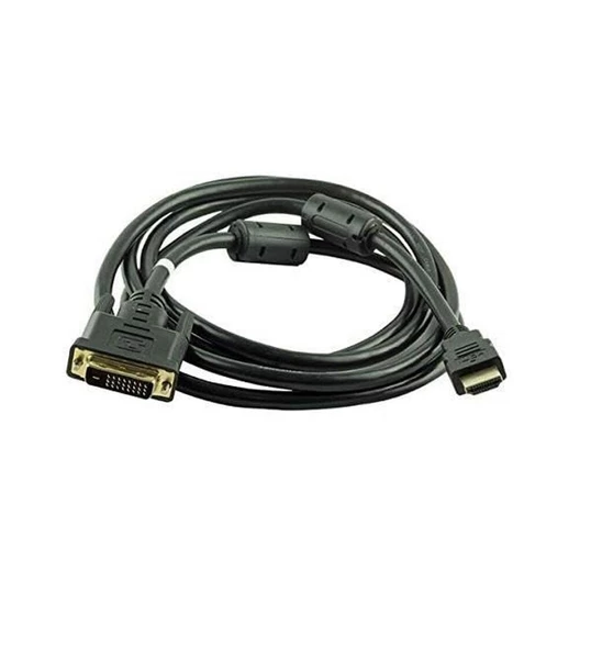 Hdmi To Dvi 24+1 Çevirici Çift Yönlü Monitör Kablosu 3 Metre
