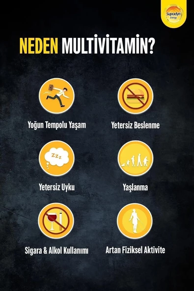 Supradyn Daily 30 Efervesan Tablet x 3 Adet - Resim 4