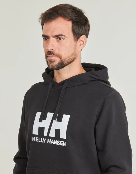 Helly Hansen HH Logo 2.0 Kapişonlu Erkek Sweatshirt HHA.30394.949 - Resim 4