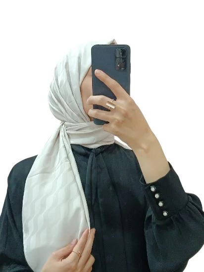 JAKARLI SU YOLU DESENLİ ŞAL 1032 - 7