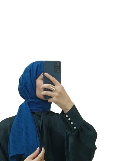 JAKARLI SU YOLU DESENLİ ŞAL 1032 - 4