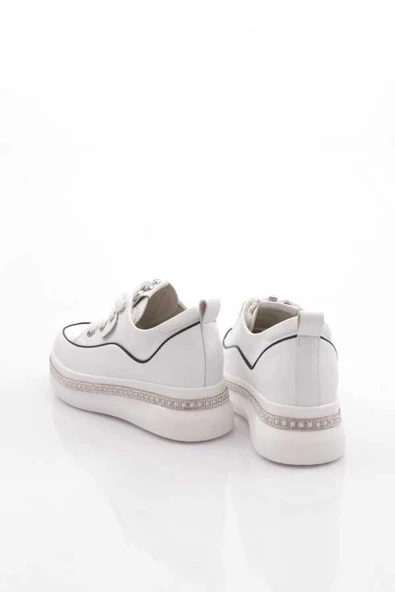 GUJA 24K308-1 TAŞ SARGILI KALIN TABAN KADIN SNEAKER AYAKKABI - 12