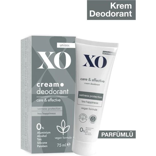 XO Krem Deodorant 75ML Unisex Care & Effective Parfümlü (5 Li Set) - 3
