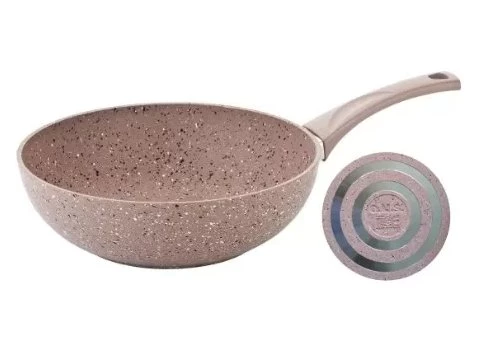 OMS OMS 3211/28 Tava Wok Granit 28X9 Cm