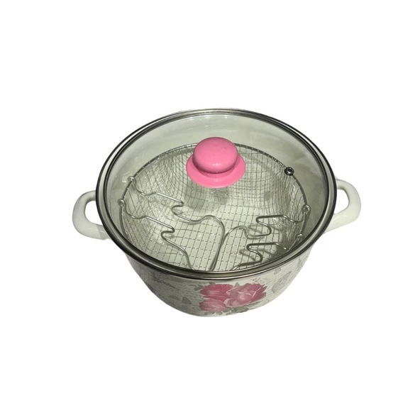 Nishev Torino Emaye Kızartma Tenceresi 22 Cm