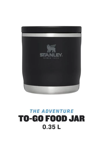 Stanley The Adventure To-Go Food Jar .35L / 12Oz Black - Resim 6