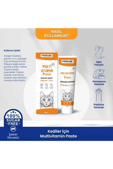 Foodline MultiVitamin Malt Macun 100gr Bağışıklık Sistemini Destekleyici - 4