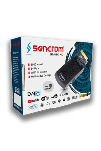 Sencrom Sm 30 Hdmı-Scart Uydu Alıcısı