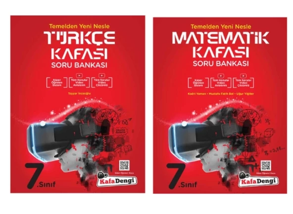 KAFA DENGİ YAYINLARI 7. Sınıf Türkçe + Matematik Kafası Soru Bankası ürün görseli