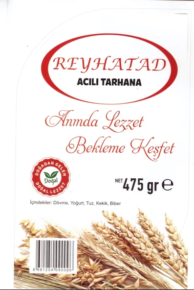 REYHATAD ACI BİBERLİ MARAŞ TARHANA 475 GR