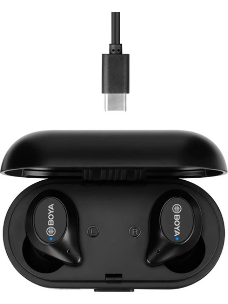 Boya BY-AP1 Kablosuz Bluetooth Kulaklık Siyah - 4