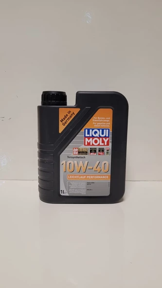 Liqui Moly Leichtlauf Performance 10W-40 1 lt Motor Yağı