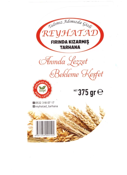 Reyhatad Fırında Kızarmış Maraş Tarhana 375 GR - 2