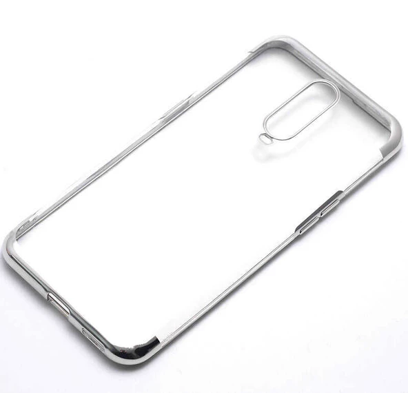 Oppo RX17 Pro Kılıf Dört Köşeli Lazer Silikon Kılıf - 4