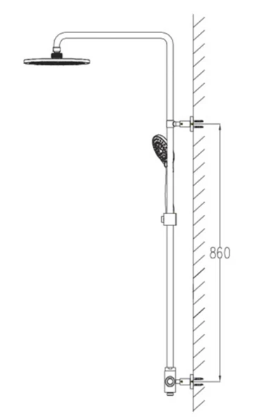 Turkuaz  Ocean Duş Sistemi - Resim 3