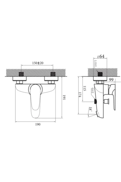 Turkuaz  City Banyo Bataryası - 2