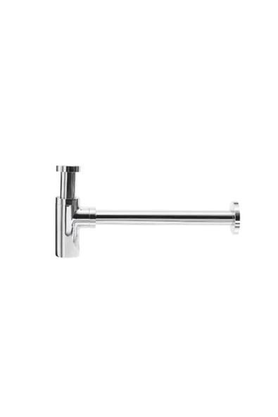 Turkuaz  Düz Lavabo Sifonu Krom Kaplamalı 220-330 mm