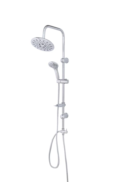 Dimora  Petunya Krom Robot Duş Seti ürün görseli