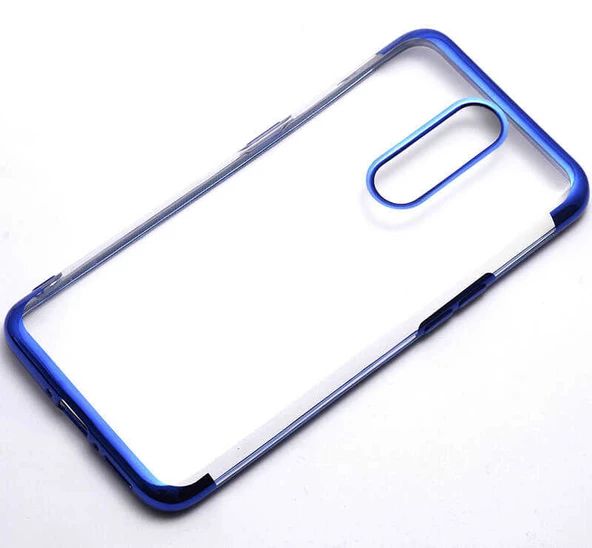 Oppo RX17 Pro Kılıf Dört Köşeli Lazer Silikon Kılıf - 2