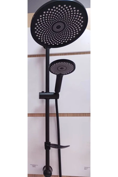 Nero  Siyah Sürgülü Duş Seti - 1