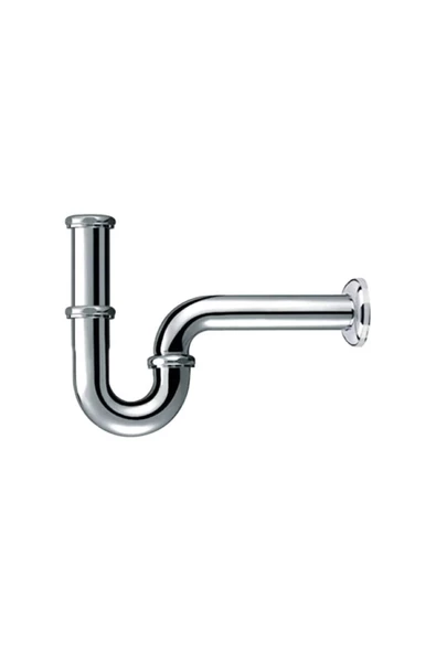 Turkuaz  P Lavabo Sifonu Krom Kaplamalı 250-250 mm