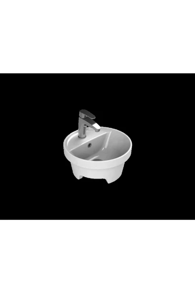 Turkuaz  Suit Tezgahüstü Lavabo Ø 38 cm