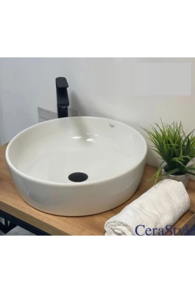 Turkuaz  One Tezgahüstü Lavabo Ø46 cm