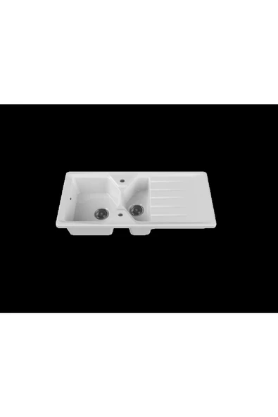 Turkuaz  Mutfak Eviyesi 100x50 cm - Resim 2