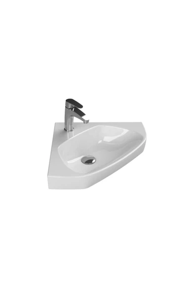 Turkuaz  Cerastyle Arda Tezgah Üstü Lavabo 46*46 Cm - 2