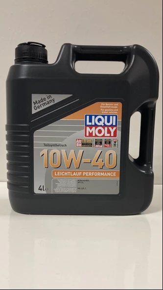 Liqui Moly Leichtlauf Performance 10W-40 4 lt Motor Yağı